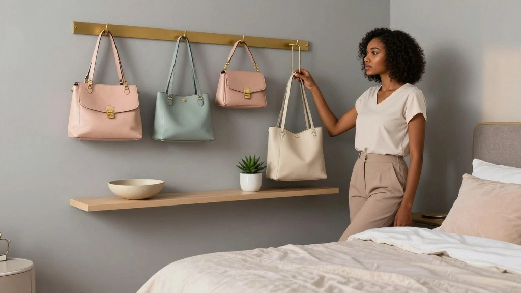 10 Bedroom Bag Display Ideas for Stylish Storage