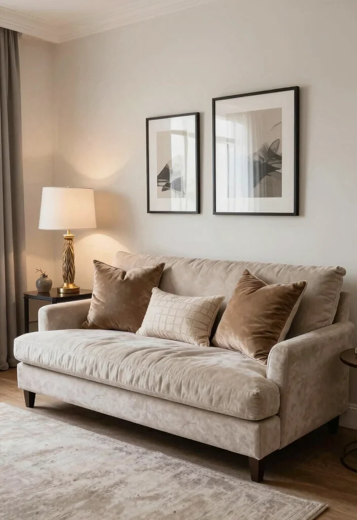 10 Futon Bedroom Ideas for Flexible Small Spaces 8. Elegant Guest Room 0