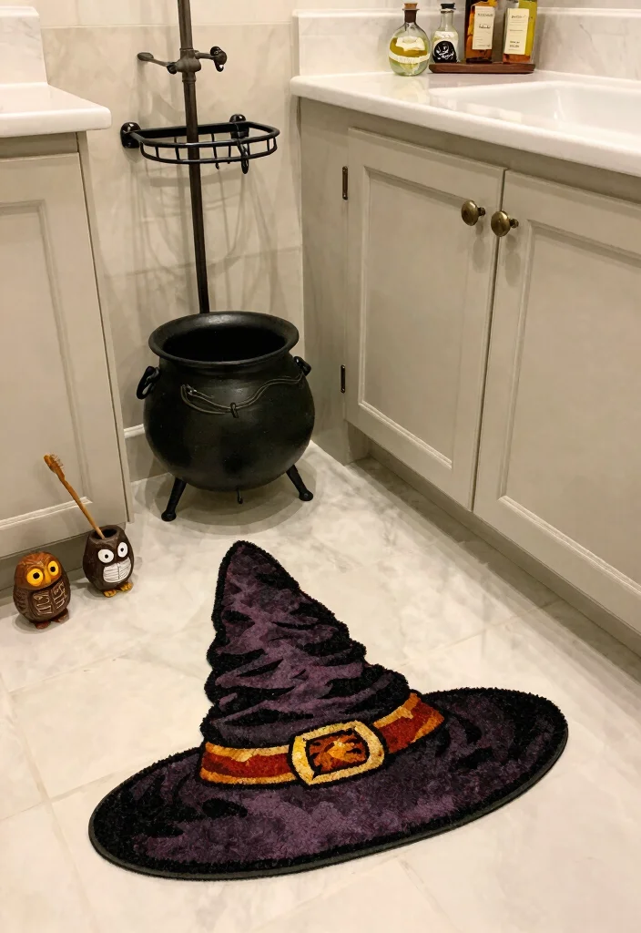 10 Harry Potter Bathroom Ideas with Magical Details 10. Magical Accents 0