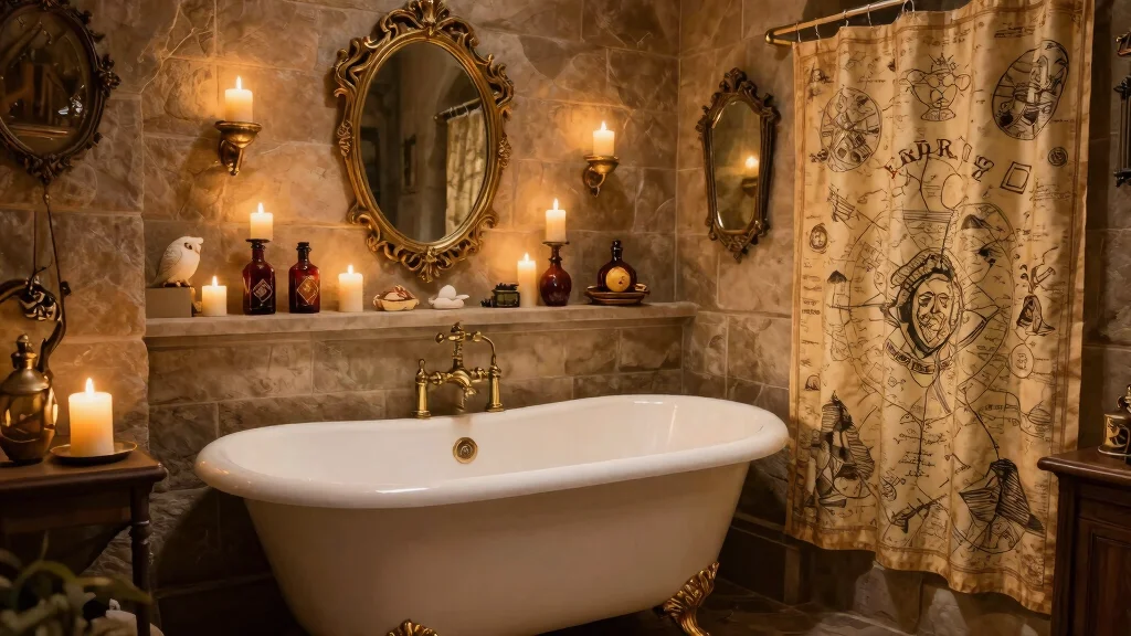 10 Harry Potter Bathroom Ideas with Magical Details
