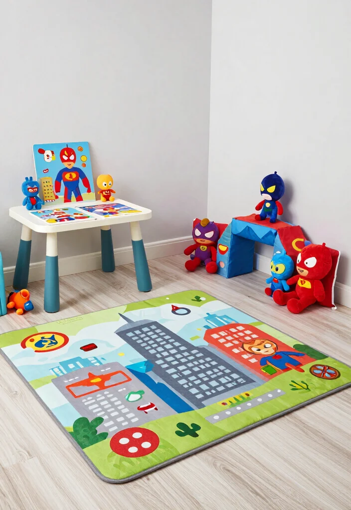 10 Marvel Bedroom Ideas for Superhero Fans 7. Interactive Play Areas 0