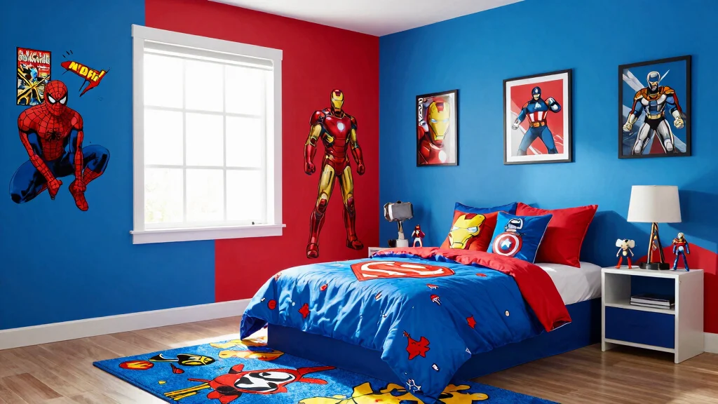 10 Marvel Bedroom Ideas for Superhero Fans