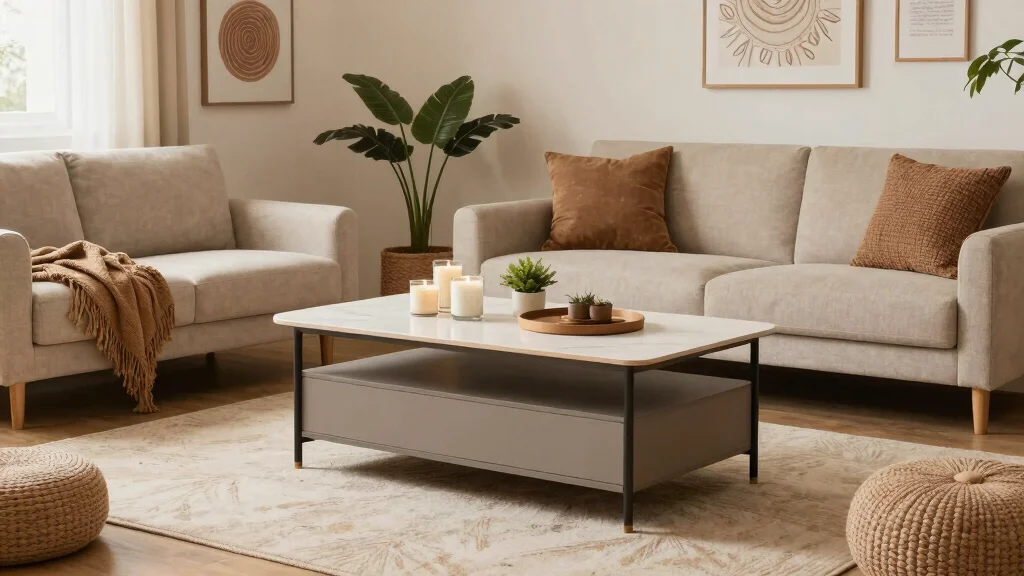 10 Small Living Room Table Ideas That Save Space