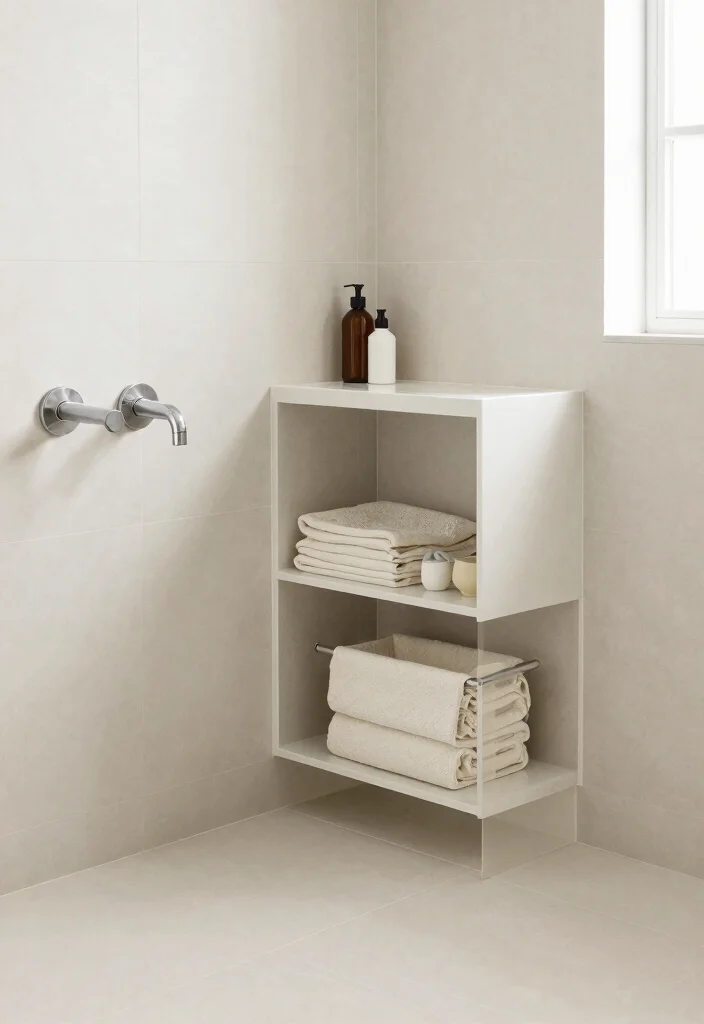 10 Small Pool Bathroom Ideas for Easy Clean Summer Style 10. Easy Maintenance Essentials 0