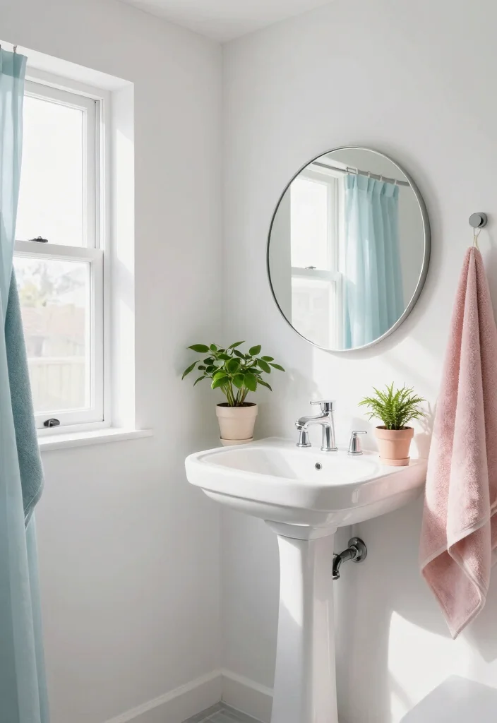 10 Small Pool Bathroom Ideas for Easy Clean Summer Style 9. Bright and Airy 0