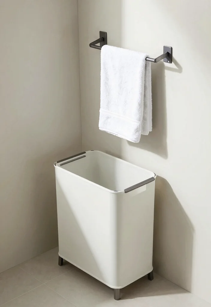 10 Tiny Bathroom with Shower Ideas for Ultra Small Spaces 38 10 Tiny Bathroom with Shower Ideas for Ultra Small Spaces 8. Foldable Accessories 0