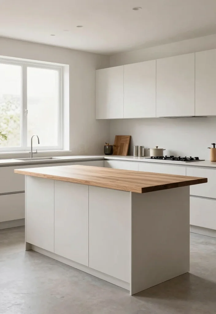 12 Apartment Kitchen Decorating Ideas That Save Space 10. Foldable Kitchen Island 0