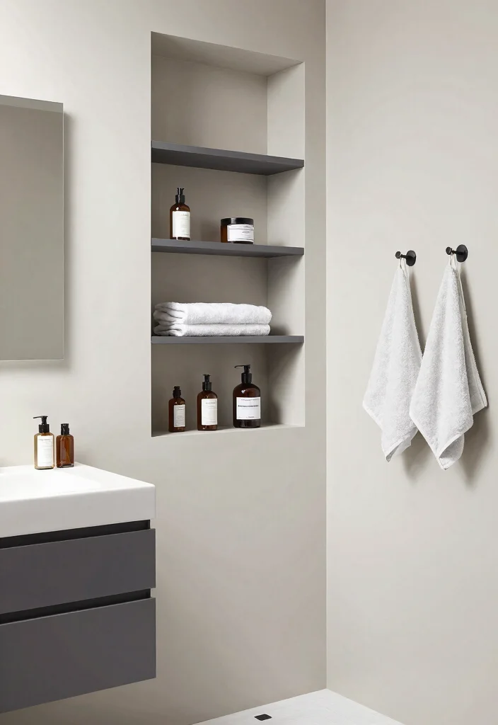 12 Bathroom Wet Room Ideas for a Sleek Modern Layout 24 12 Bathroom Wet Room Ideas for a Sleek Modern Layout 4. Smart Storage Solutions 0