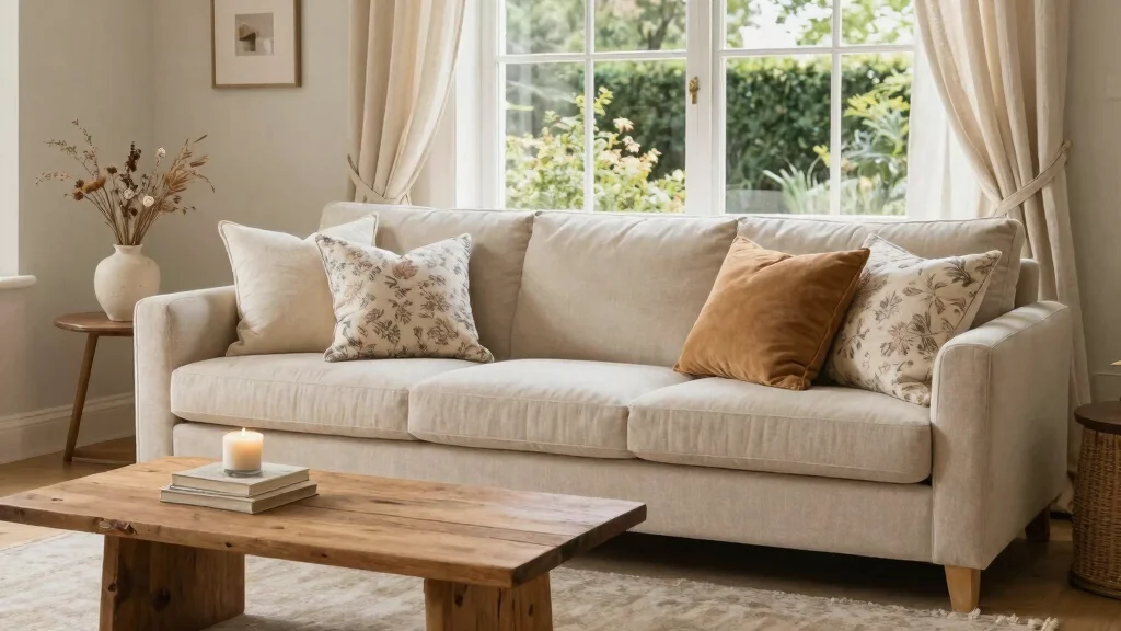 12 Beige Curtain Living Room Ideas for Soft Neutrals