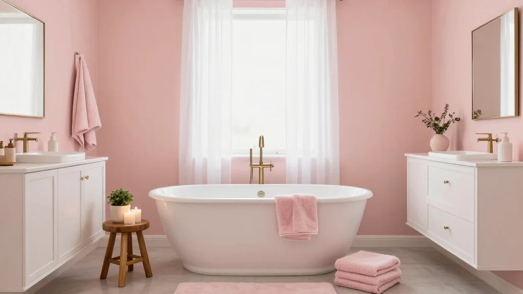 12 Blush Bathroom Ideas for a Soft Modern Look