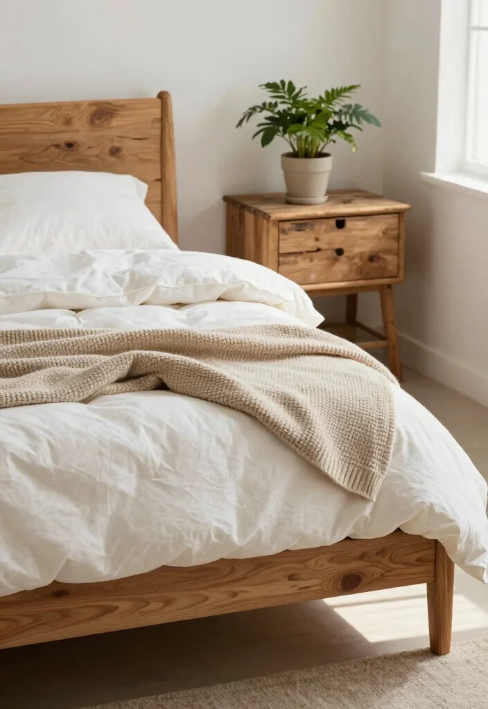 12 Clean Bedroom Ideas for a Calm Minimal Look 1. Embrace Natural Materials 0