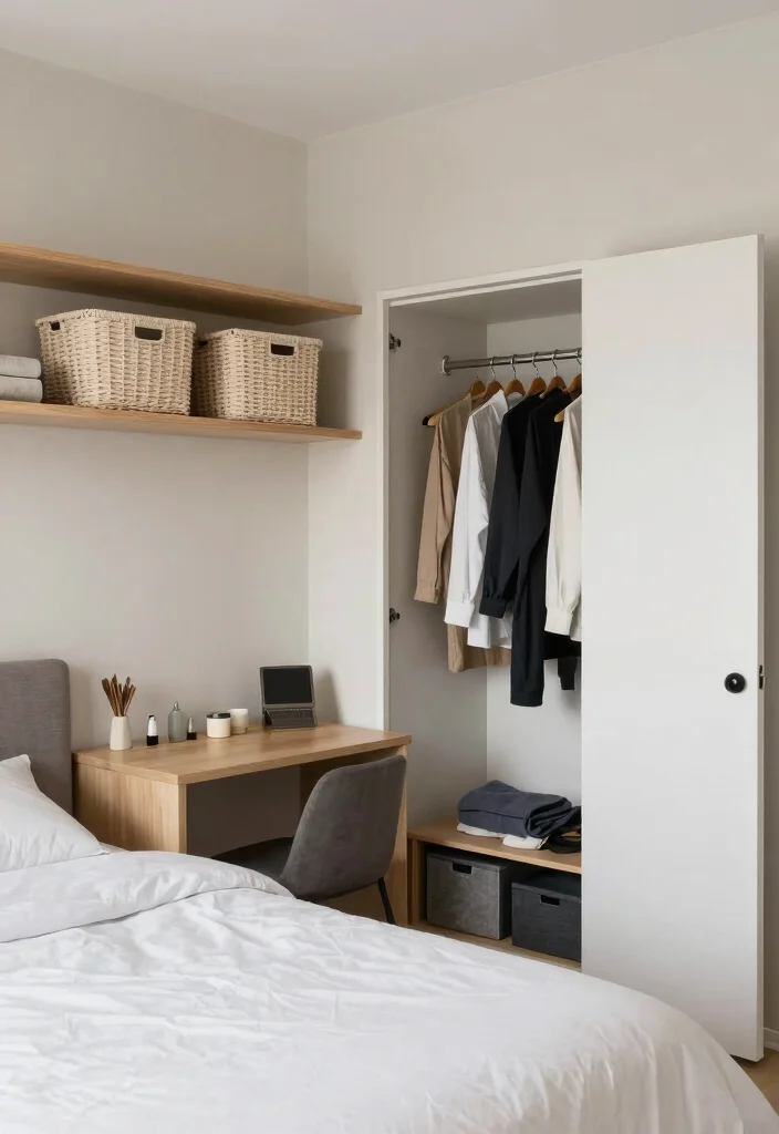 12 Clean Bedroom Ideas for a Calm Minimal Look 12. Maintain Regular Organization Habits 0