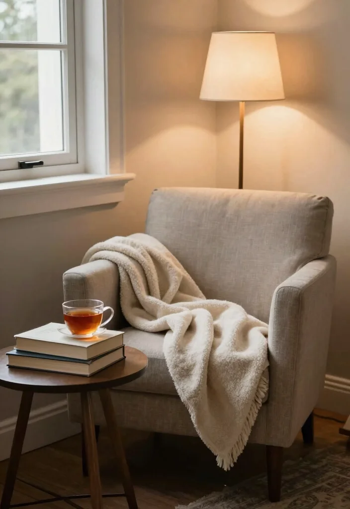 12 Clean Bedroom Ideas for a Calm Minimal Look 9. Create a Cozy Reading Nook 0