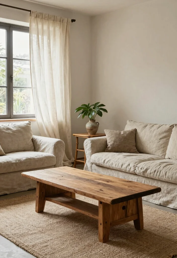 12 Comfortable Living Room Ideas for Daily Relaxing 1 12 Comfortable Living Room Ideas for Daily Relaxing 1. Embrace Natural Materials 0