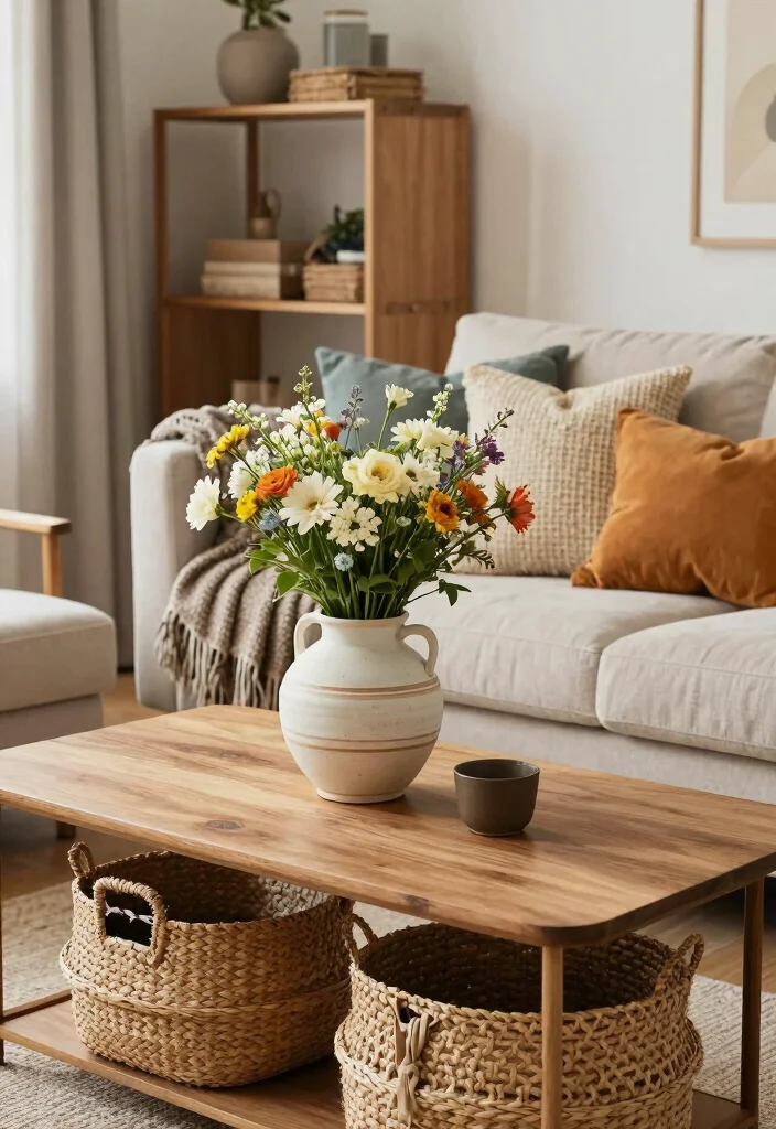 12 Comfortable Living Room Ideas for Daily Relaxing 37 12 Comfortable Living Room Ideas for Daily Relaxing 7. Sustainable Decor Accessories 0