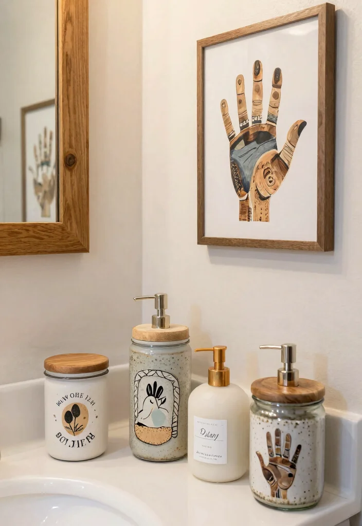 12 Cute Apartment Bathroom Ideas with Smart Stylish Touches 12. Budget Friendly DIY Decor 0