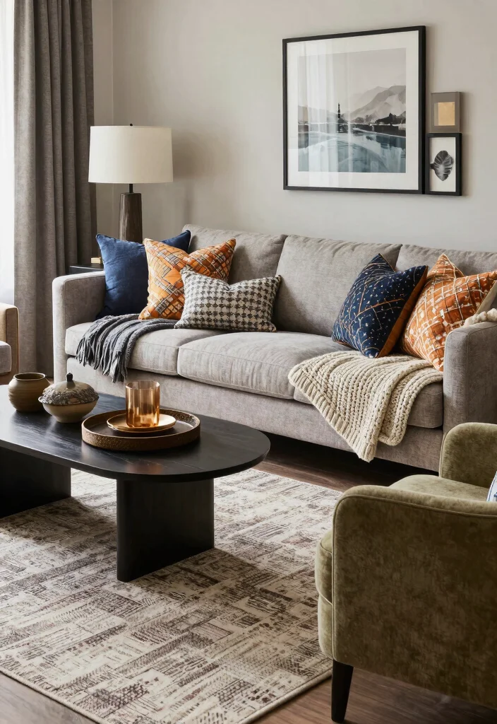 12 IKEA Living Room Ideas for Smart Affordable Style 25 12 IKEA Living Room Ideas for Smart Affordable Style 5. Textured Layering 0