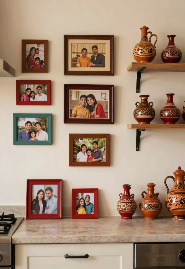 12 Indian Kitchen Utility Area Ideas for Daily Function 12. Personal Touches and Decor 0