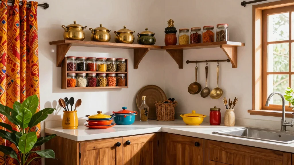 12 Indian Kitchen Utility Area Ideas for Daily Function