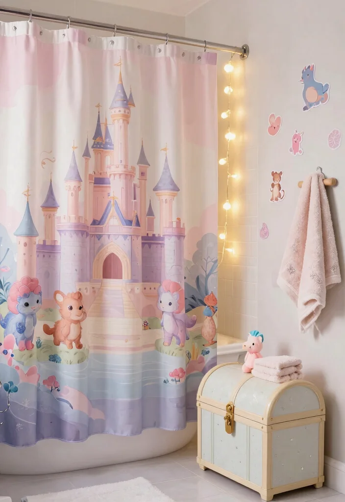 12 Kids Bathroom Decor Ideas That Are Fun and Functional 5. Fairy Tale Enchantment 0
