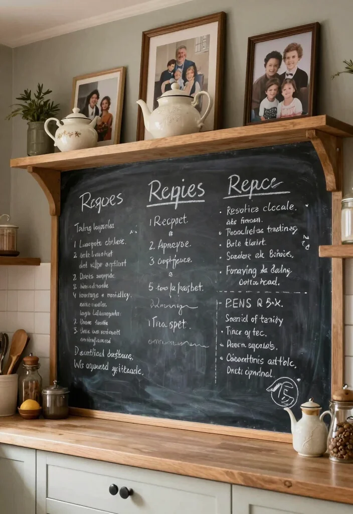 12 Kitchen Decoration Ideas for a Finished Look 51 12 Kitchen Decoration Ideas for a Finished Look 11. Personal Touches and Family Memories 0