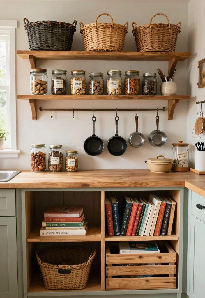 12 Kitchen Decoration Ideas for a Finished Look 28 12 Kitchen Decoration Ideas for a Finished Look 8. Creative Storage Solutions 0