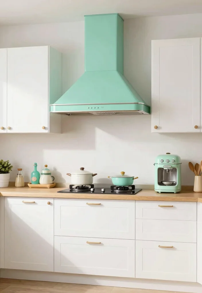 12 Kitchen Hood Ideas for Modern Functional Cooking 11. Retro Inspired Hoods 0