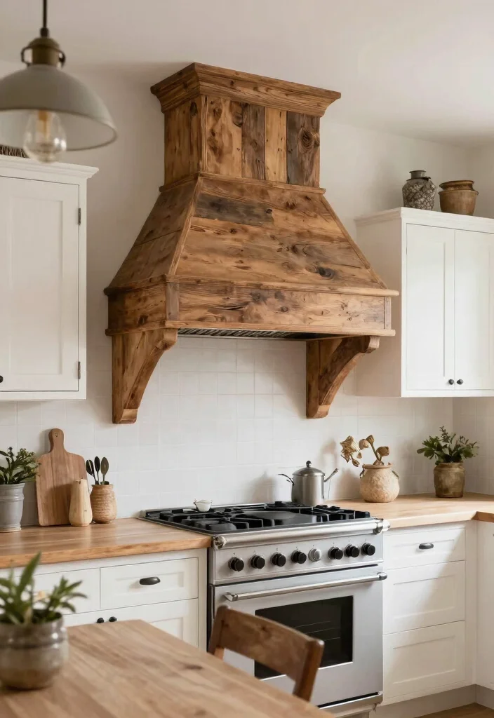 12 Kitchen Hood Ideas for Modern Functional Cooking 3. Traditional Range Hoods with a Twist 0