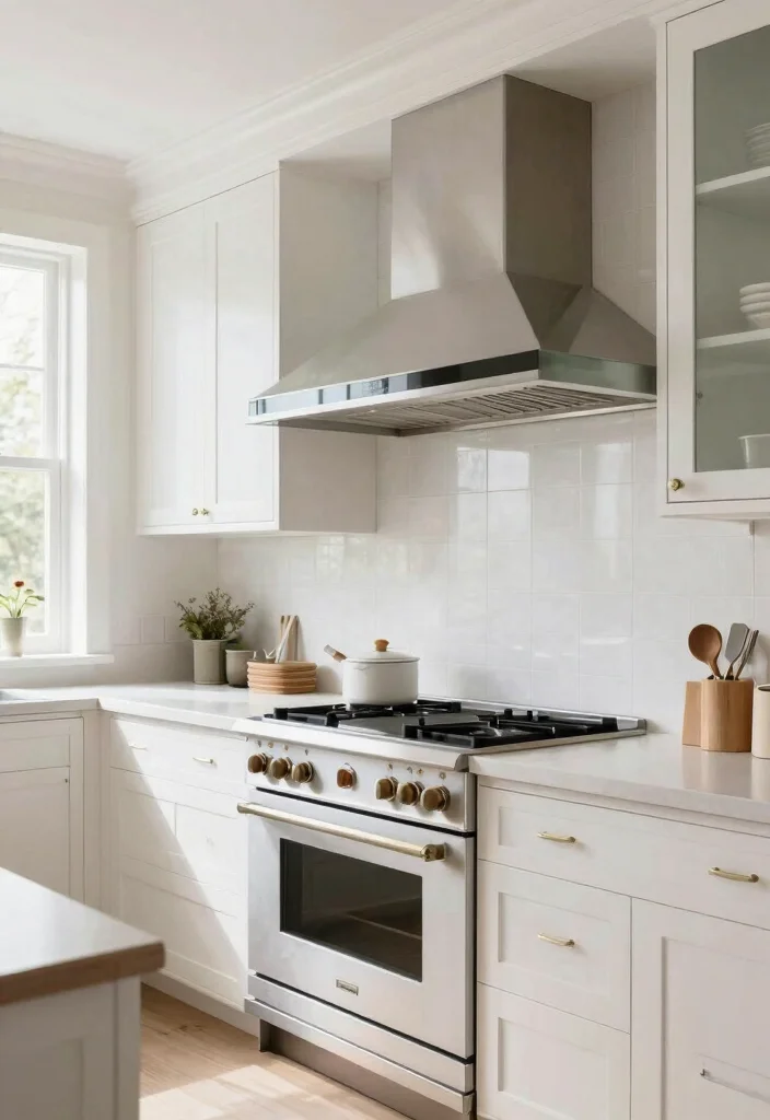 12 Kitchen Hood Ideas for Modern Functional Cooking 7. Glass Canopy Hoods 0