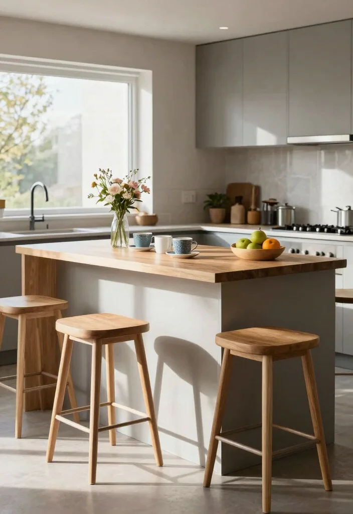 12 Kitchen Island Table Ideas for Multi Use Layouts 1. The Classic Breakfast Bar 0