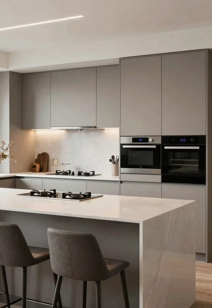 12 Kitchen Island Table Ideas for Multi Use Layouts 8. Island with Built in Appliances 0