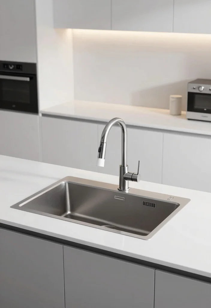 12 Kitchen Sink Ideas for Style and Everyday Use 9. Smart Sinks 0