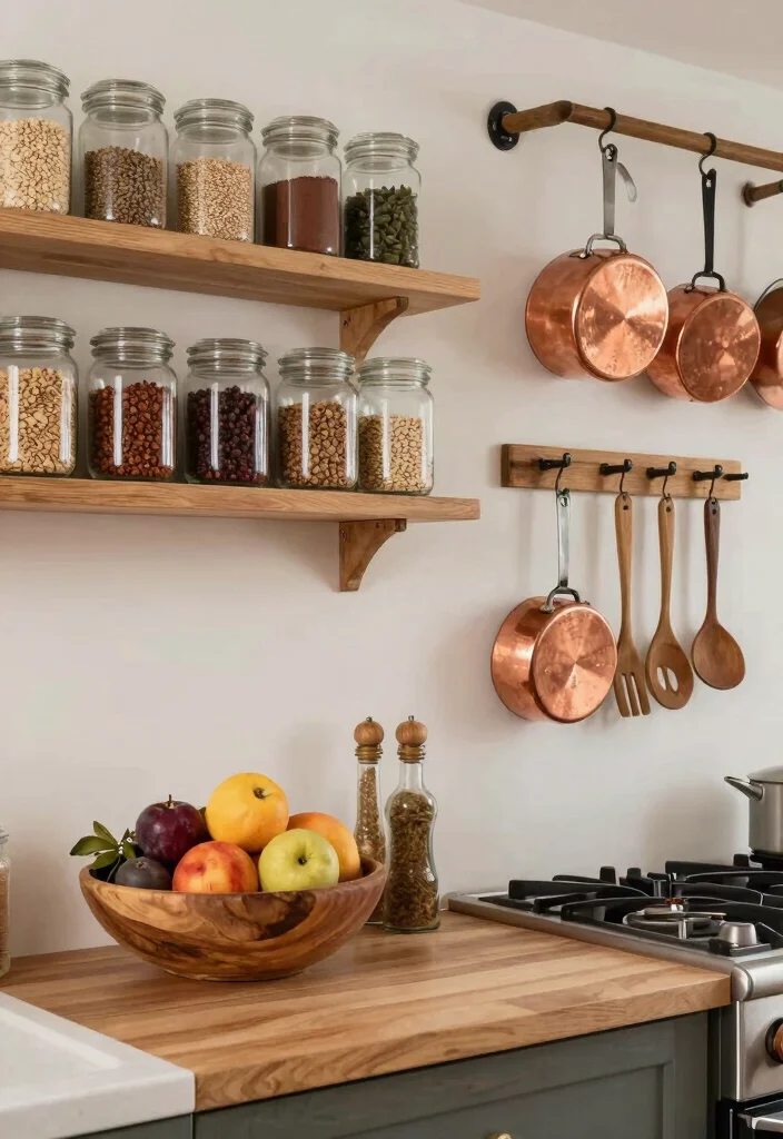 12 Kitchen Styling Ideas for a Pinterest Ready Look 6. Utilize Functional Decor 0