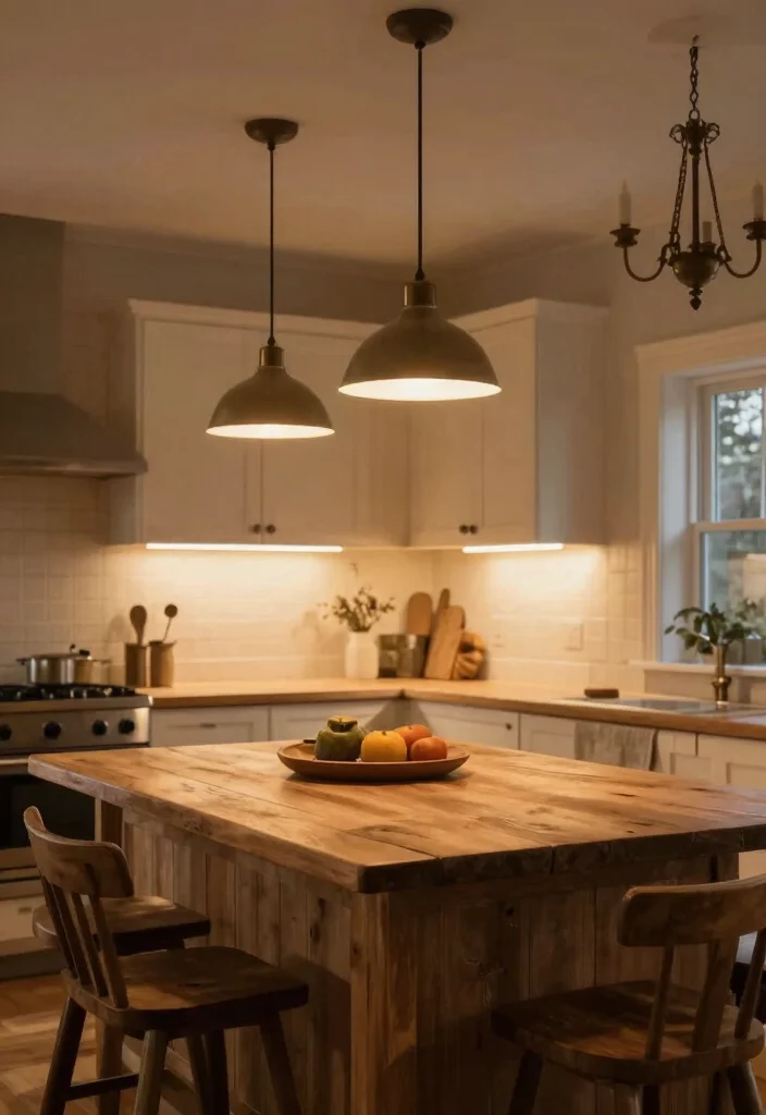 12 Kitchen Styling Ideas for a Pinterest Ready Look 8. Focus on Lighting 0
