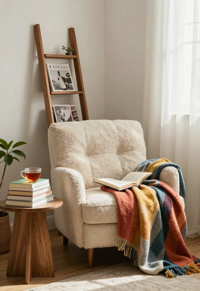 12 Ladies Bedroom Ideas with Soft Stylish Details 49 12 Ladies Bedroom Ideas with Soft Stylish Details 9. Cozy Reading Nook 0