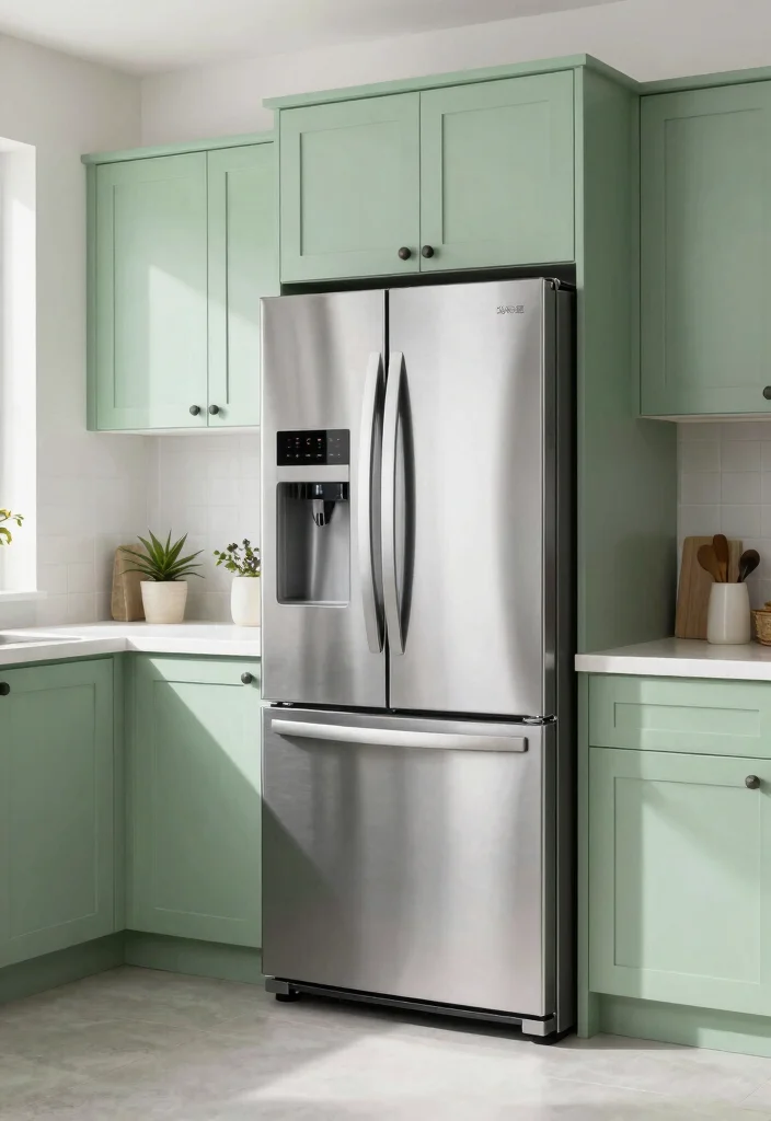 12 Light Green Kitchen Ideas for a Fresh Natural Feel 8. Eco Friendly Kitchen Appliances 0