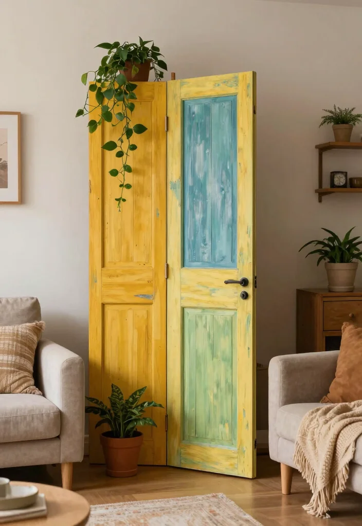 12 Living Room Divider Ideas for Small Spaces 12. DIY Room Dividers Personal Touches 0