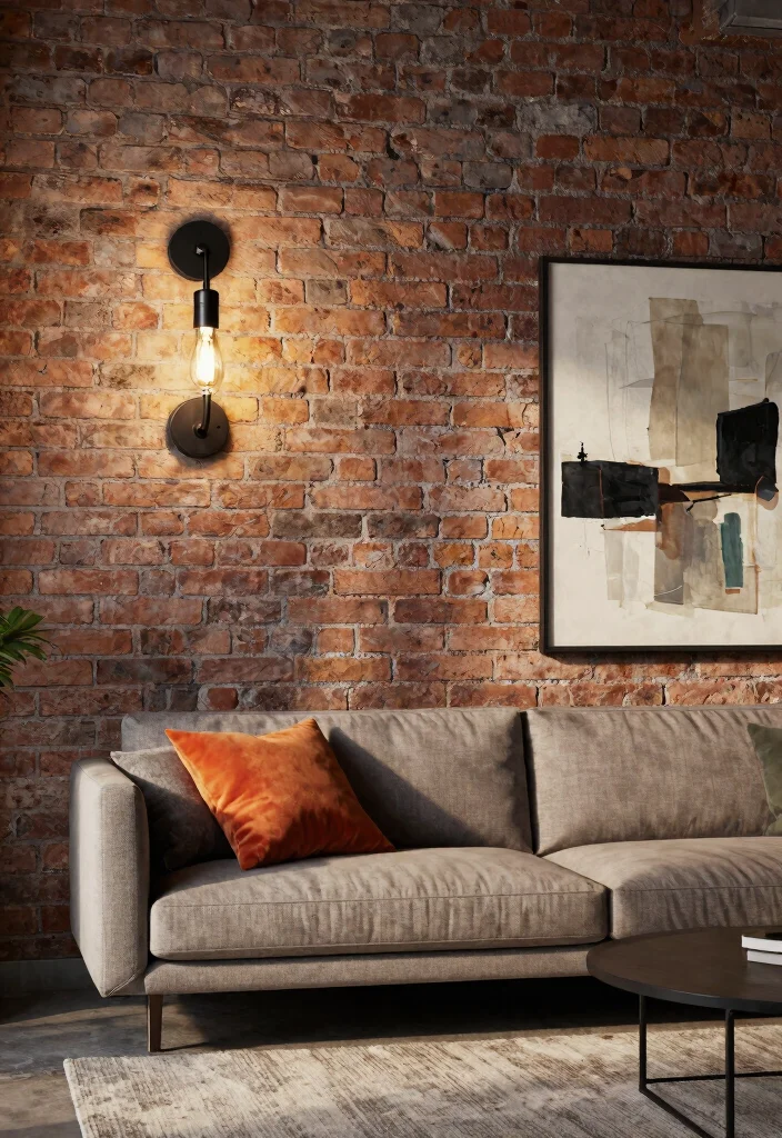 12 Living Room Wall Light Ideas for Cozy Ambience 4. Industrial Style Wall Lights 0