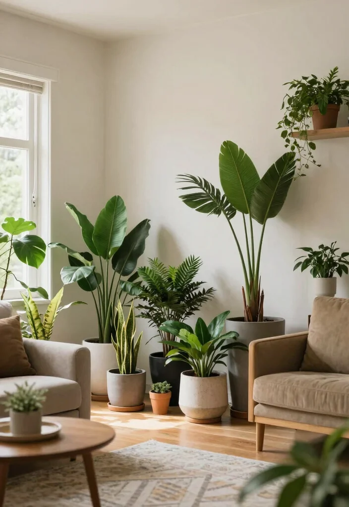 12 Living Room with Plants Ideas for a Fresh Look Conclusion 0