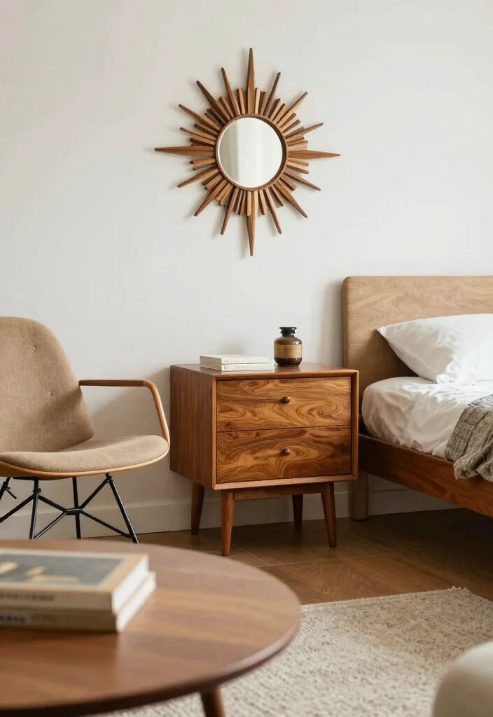 12 MCM Bedroom Ideas with Retro Modern Style 46 12 MCM Bedroom Ideas with Retro Modern Style 6. Vintage Furniture Finds 0