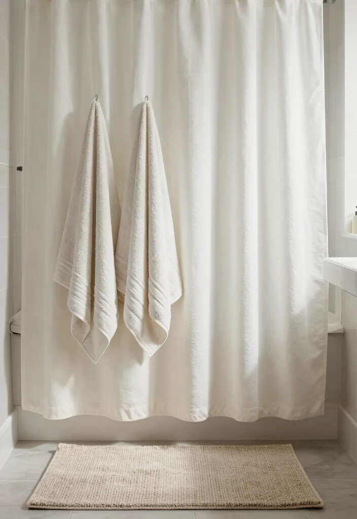 12 Men’s Bathroom Decor Ideas with Clean Masculine Style 50 12 Mens Bathroom Decor Ideas with Clean Masculine Style 10. Simple Textiles 0