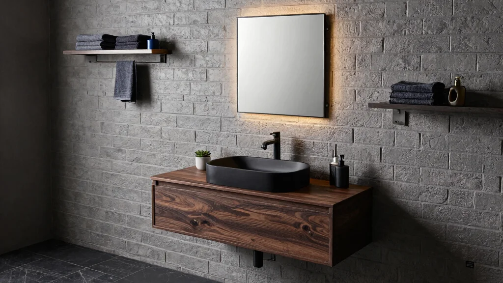 12 Men’s Bathroom Decor Ideas with Clean Masculine Style