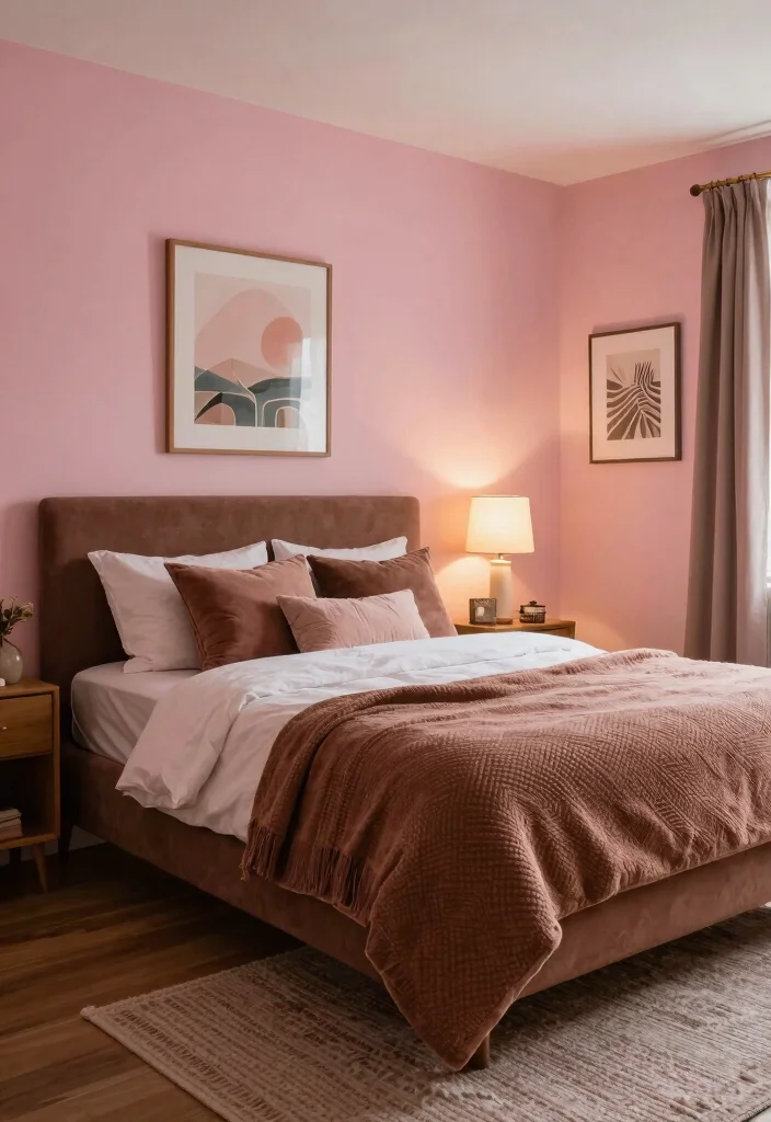 12 Pink and Brown Bedroom Ideas for Warm Contrast Conclusion 0