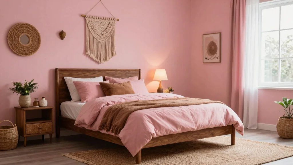 12 Pink and Brown Bedroom Ideas for Warm Contrast