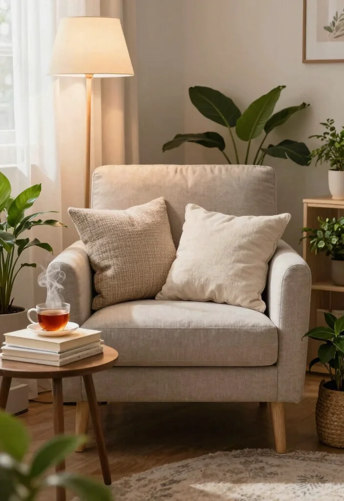 12 Small Boho Living Room Ideas with Relaxed Vibes 12. Cozy Nooks and Reading Areas 0