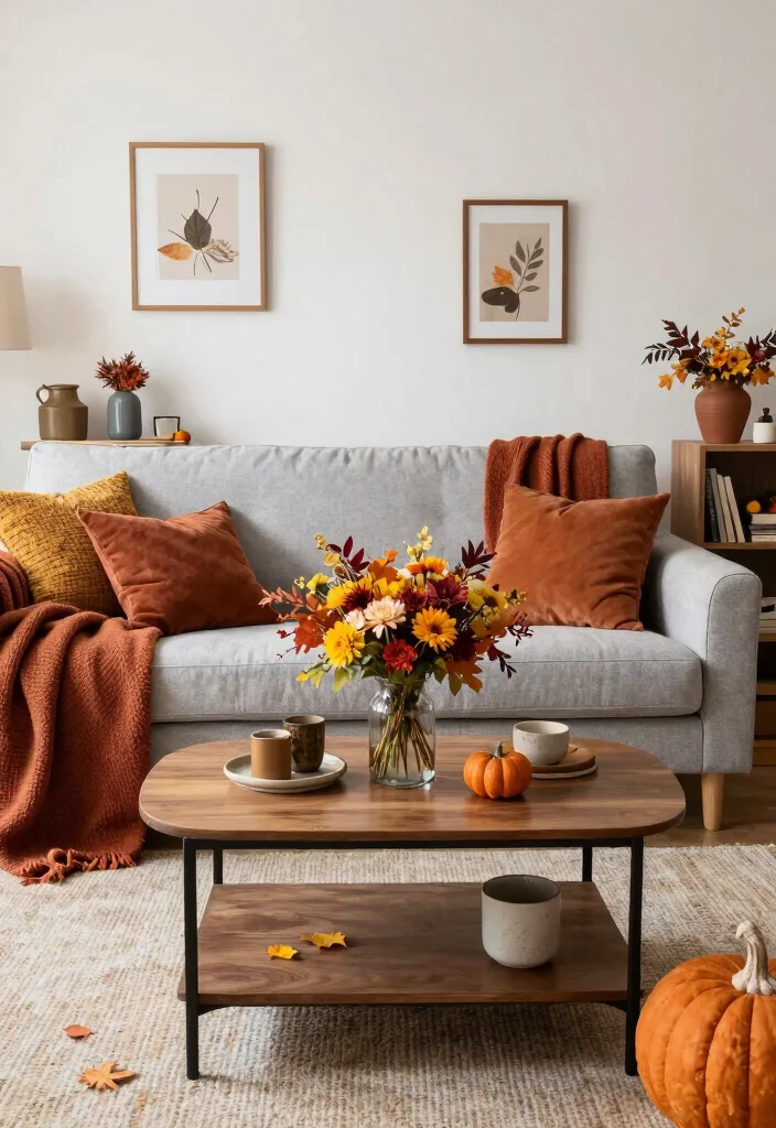12 Small Cozy Living Room Decor Ideas with Warm Style 62 12 Small Cozy Living Room Decor Ideas with Warm Style 12. Seasonal Decor Swaps 0