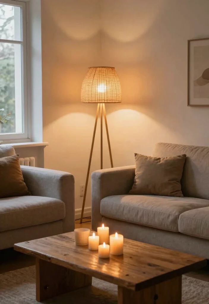 12 Small Cozy Living Room Decor Ideas with Warm Style 34 12 Small Cozy Living Room Decor Ideas with Warm Style 4. Warm Lighting for Ambiance 0