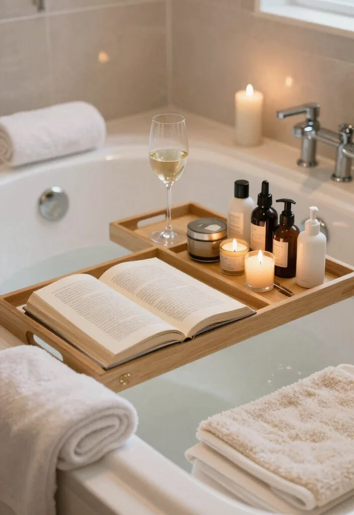 12 Tub Bathroom Ideas for Comfortable Everyday Soaks 12. Personalized Spa Experience 0