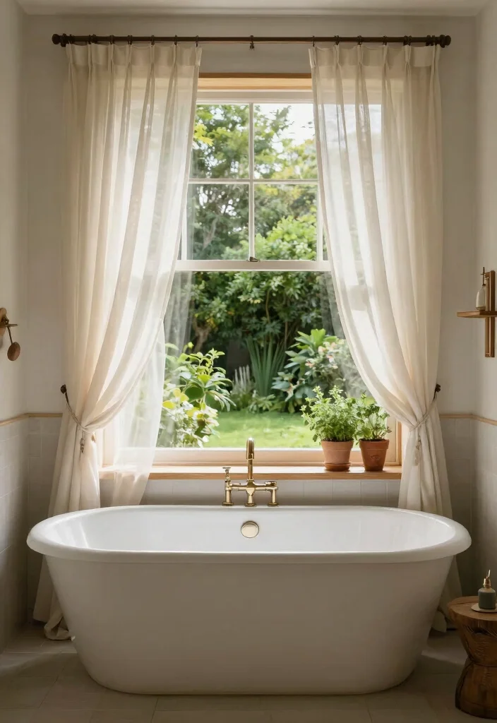 12 Tub Bathroom Ideas for Comfortable Everyday Soaks 2. Tub with a View 0