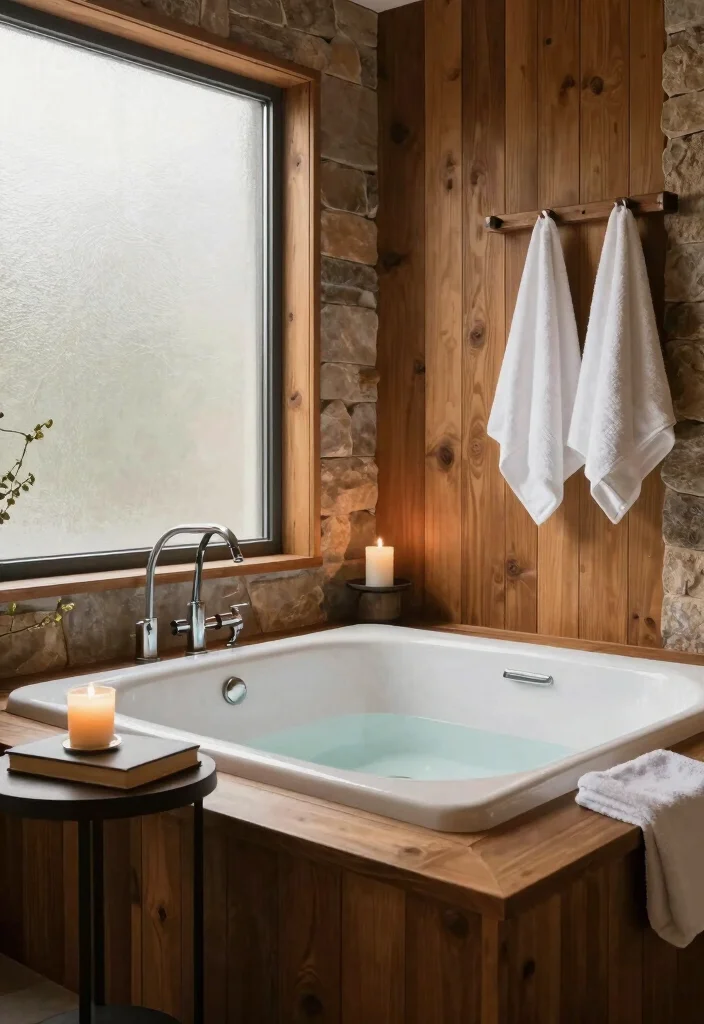 12 Tub Bathroom Ideas for Comfortable Everyday Soaks 5. Spa like Retreat 0